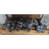 Image 1 : 10 New Pairs of Men's Brown Plastic Sandals
