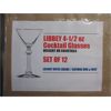 Image 1 : Pack of 12 New Libbey 4.5 Oz Cocktail Glasses
