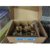 Image 1 : 4 New Brass Privacy Door Knob Sets