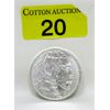 Image 1 : 1 Oz .9999 Silver Indigenous/Buffalo Art Round 