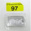 Image 1 : 1 Oz .999 Silver Stagecoach Bar 