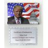Image 1 : New Deck of Silver Foil "Donald Trump" Playing Cards