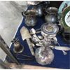 Image 2 : Large Lot of Silver Plate and Collectible Décor