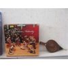 Image 1 : Wood Bellows & Porcelain Nativity Scene
