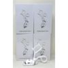 Image 1 : 4 New Heated Eyelash Curlers - White