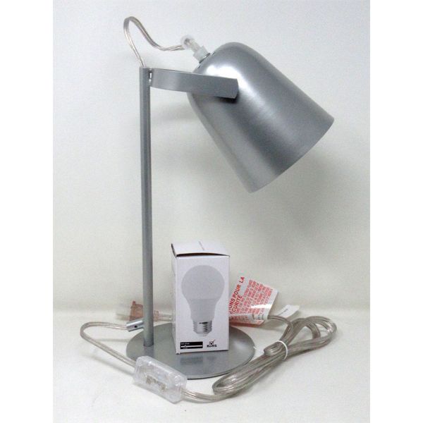 4 New Metal Table Lamps with Adjustable Shades