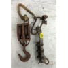 Image 1 : Vintage Cast Metal Pully and Winch
