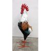 Image 1 : 37" Tall Metal Yard Rooster - Missing Tail