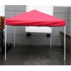 Image 1 : New 10' x 10' Red Pop-Up Canopy - Metal Frame