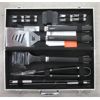 Image 1 : New 15 Piece BBQ & Grilling Tool Set in Case