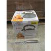 Image 1 : New Metal Tea Kettle & Stainless Steel Cheese Knife