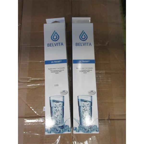 8 Packs of 2 New Belvita ULTRAWF Fridge Water Filters
