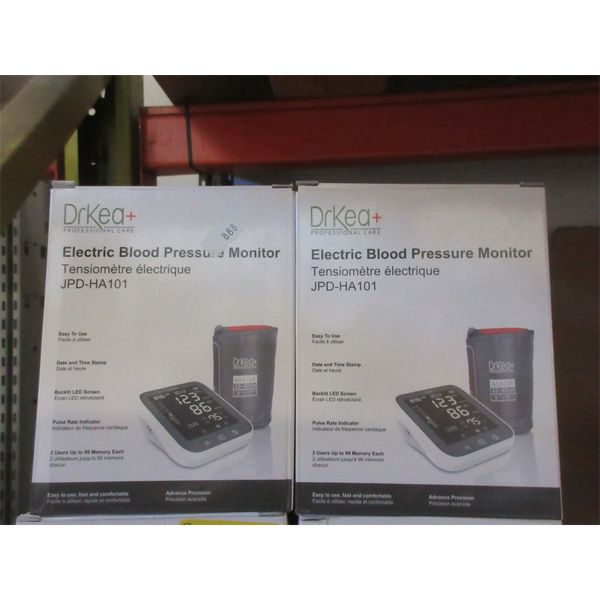 2 New DrKea+ Electric Blood Pressure Monitors