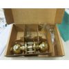 Image 1 : 4 New Brass Privacy Door Knob Sets