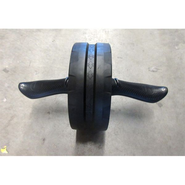 4 New AB and Core Exerciser Rollers - Black