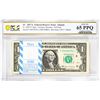 Image 1 : Pack of 2017A $1 Federal Reserve STAR Notes Atlanta Fr.3005-F* PCGS Gem UNC 65PPQ