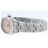 Image 7 : Rolex Ladies Stainless Steel Salmon Datejust Wristwatch