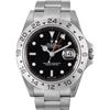 Image 1 : Rolex Mens Stainless Steel Black Dial Explorer II Wristwatch With Rolex Box