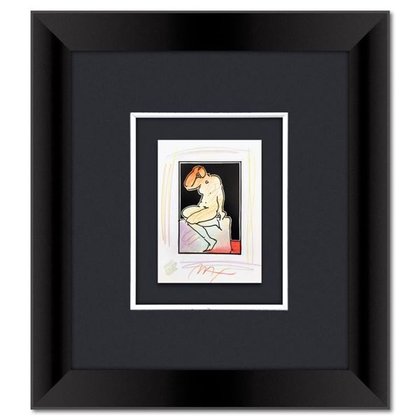 Peter Max Original Mixed Media On Paper