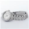 Image 9 : Rolex Ladies Stainless Steel Diamond Datejust Wristwatch