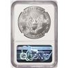 Image 2 : 2019(W) $1 American Silver Eagle Coin NGC MS70 FDOI Moy Signature West Point Mint