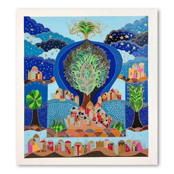 Ilan Hasson "Tree of Life" Limited Edition Serigraph on Paper