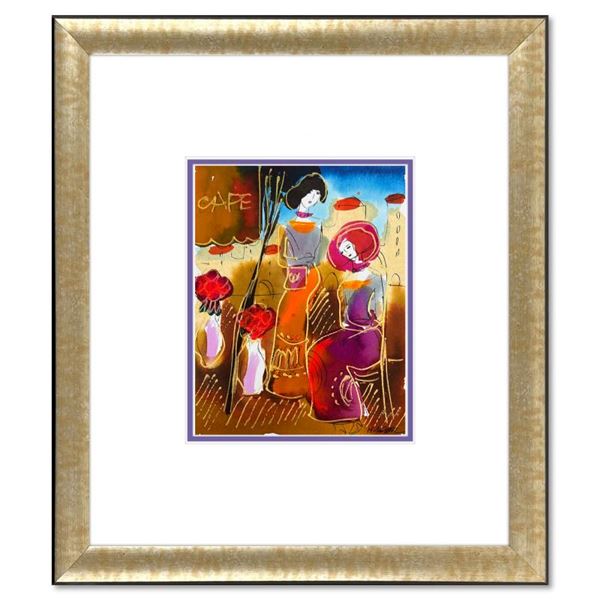 Moshe Leider Original Mixed Media On Paper