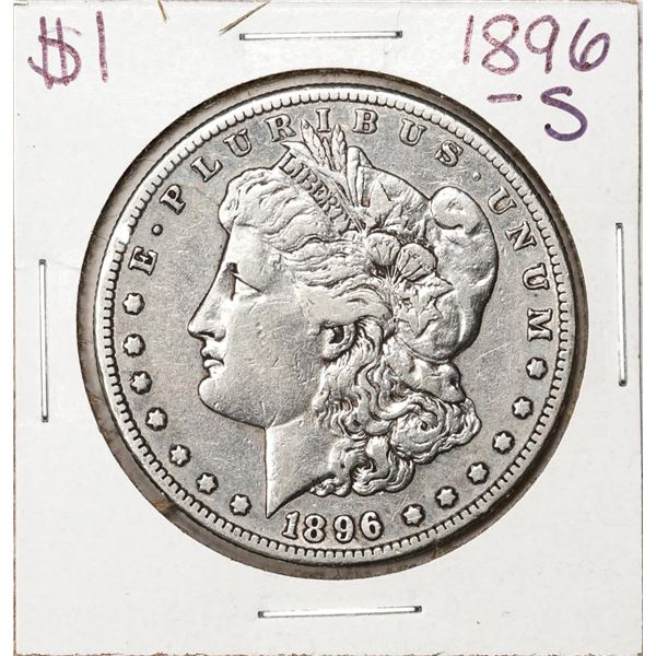 1896-S $1 Morgan Silver Dollar Coin