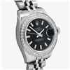 Image 2 : Rolex Ladies Stainless Steel Diamond Datejust Wristwatch