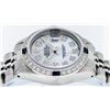 Image 9 : Rolex Ladies Stainless Steel Sapphire and Diamond Datejust Wristwatch