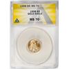 Image 1 : 1998 $5 American Gold Eagle Coin ANACS MS70