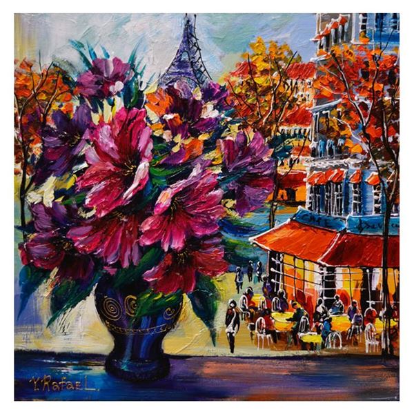 Yana Rafael "Parisian Delights" Original Acrylic on Canvas