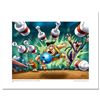 Image 1 : Hanna-Barbera "Fred Bowling" Limited Edition Giclee on Paper