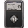 Image 1 : 2003 $10 Platinum American Eagle Coin NGCX Mint State 9.9