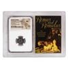 Image 1 : Roman Empire 330-340 AD Constantinian Bi Nummus Ancient Coin NGC MS Story Box