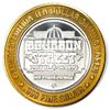 Image 2 : .999 Fine Silver Bourbon Street Hotel & Casino, NV $10 Limited Edition Gaming Token