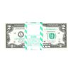 Image 1 : Pack of (100) Consecutive 2017A $2 Federal Reserve Star Notes San Francisco