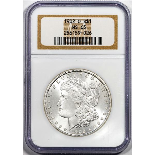 1902-O $1 Morgan Silver Dollar Coin NGC MS65