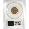 Image 2 : 1863 Indian Head Cent Coin PCGS MS63