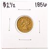 1856 $2 1/2 Liberty Head Quarter Eagle Gold Coin