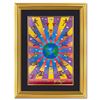 Image 1 : Peter Max "Earth Day 2000" Original Mixed Media on Paper