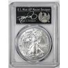 2017 $1 American Silver Eagle Coin PCGS MS70 Thomas Cleveland Signature