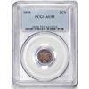 Image 1 : 1858 Three Cent Silver Coin PCGS AU55 Nice Toning