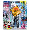 Image 1 : Jozza "All We Need is Love" Original Mixed Media on Canvas
