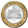 Image 2 : .999 Silver Four Queens Casino Hotel Las Vegas $10 Limited Edition Gaming Token