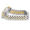 Image 7 : Rolex Mens Two Tone Sapphire and Diamond Datejust Wristwatch With Rolex Box