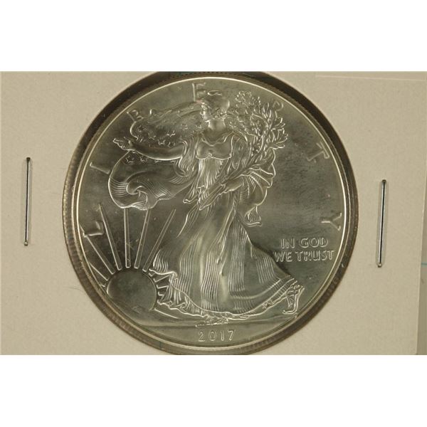 2017 AMERICAN SILVER EAGLE BRILLIANT UNC