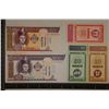 Image 1 : 5 MONGOLIAN CRISP UNC BILLS: 10, 20 & 50 MONGO AND