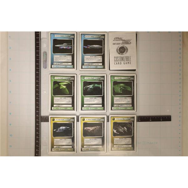 17 STAR TREK NEXT GENERATION UNC TRADING CARDS