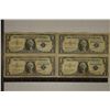 Image 1 : 1957-A & 3-1957-B US $1 SILVER CERTIFICATES